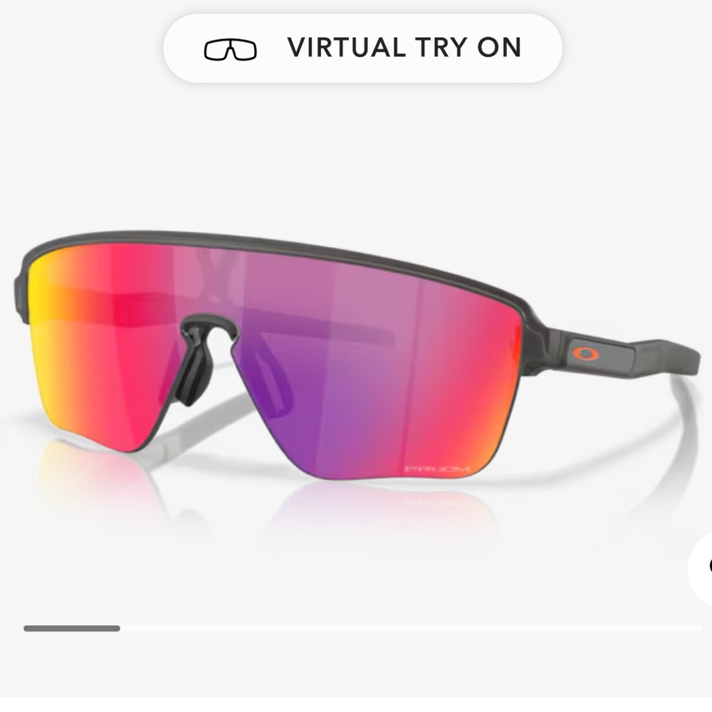 Oakley Corridor SQ - Prizm Road Lenses, 
Matte Grey Smoke Frame